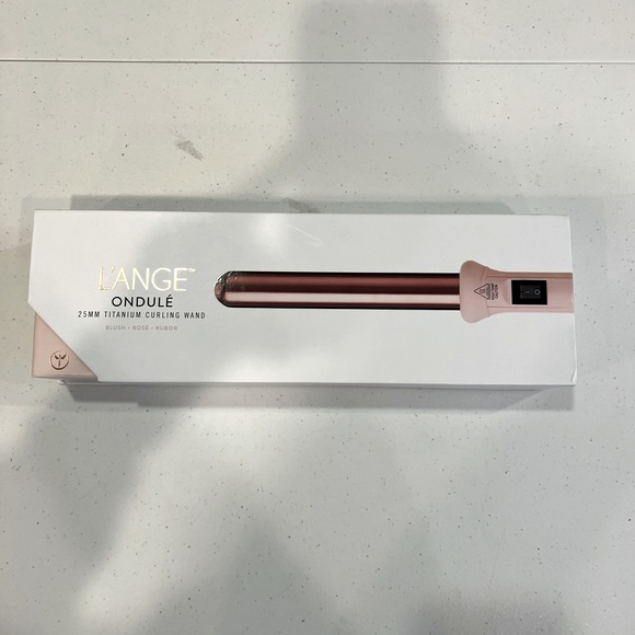 Brand New plastic still on 25 mm Titanium Curling Wand in Rose color - Picture 1 of 4